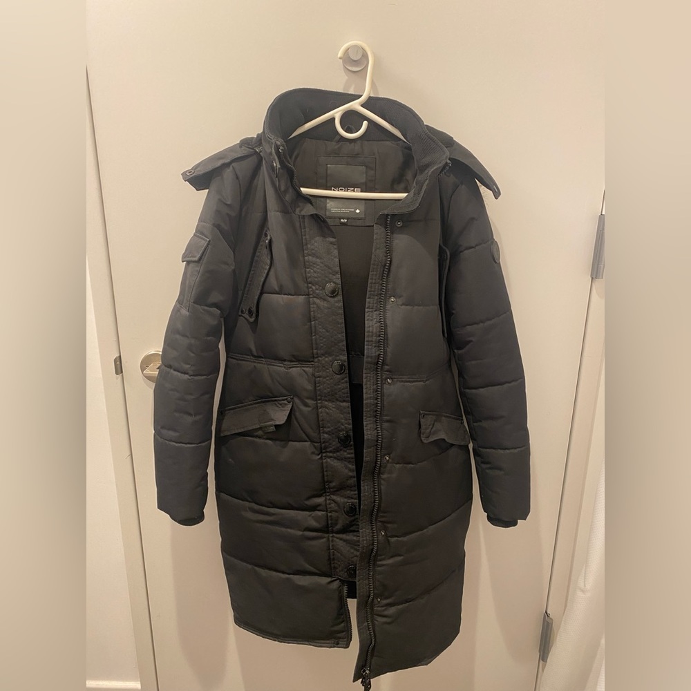 NOIZE Kaylee Parka, BLACK SIZE XS